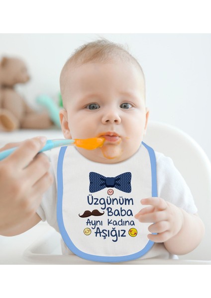 Kids Mavi Bebek Mama Önlüğü - Model 37 fiyatları