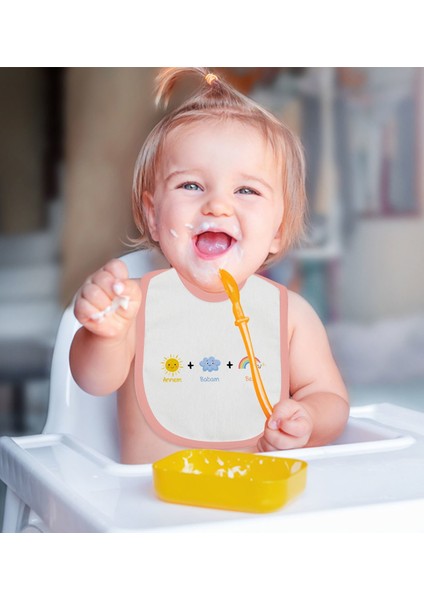 Kids Pembe Bebek Mama Önlüğü - Model 71 fiyatları