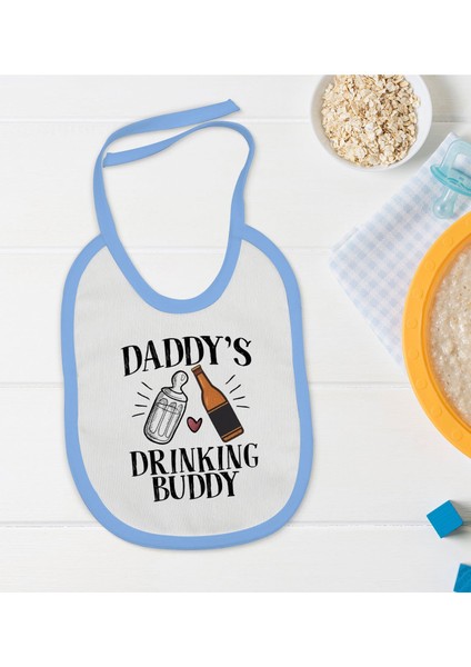 Kids Mavi Bebek Mama Önlüğü - Model 27