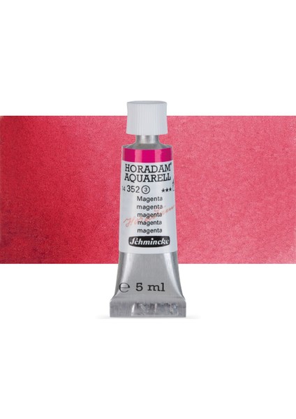 : Horadam Aquarell Tüp Sulu Boya : 5 ml : Magenta