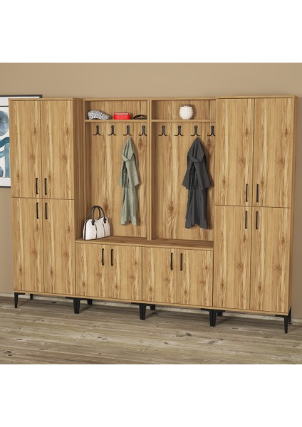 Rose-1-1-4-4 Portmanto Vestiyer Ayakkabılık RS04