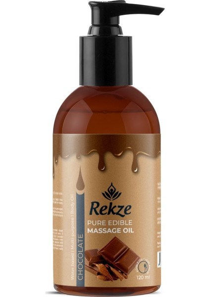 Çikolatalı Ve Çilekli Aromalı Kokulu Rahatlatıcılı Vücut Masaj Yağları 2 Adet 120 Ml