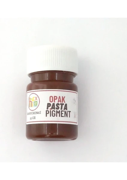 Epoksi Reçine Opak Pasta Pigment Boya 25 gr Kahverengi