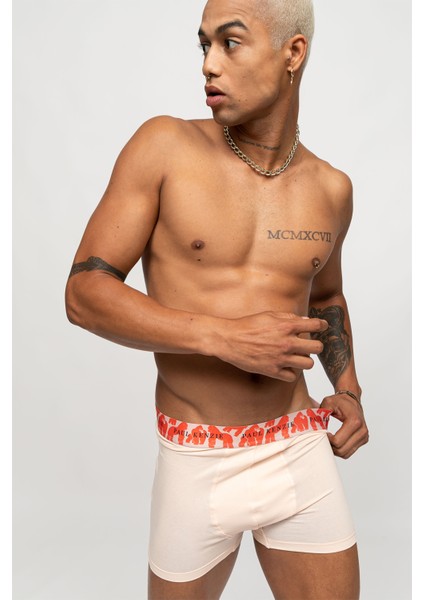 Comfort Flex 3'lü Erkek Boxer - Wild