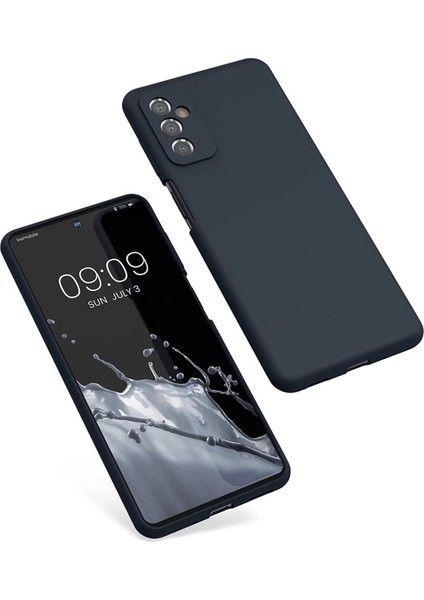Samsung Galaxy M13 Uyumlu Kamera Lens Korumalı Içi Kadife Silikon Soft Mat Renkli Liguid Yumuşak