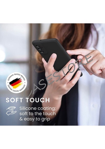 Samsung Galaxy M13 Uyumlu Kamera Lens Korumalı Içi Kadife Silikon Soft Mat Renkli Liguid Yumuşak