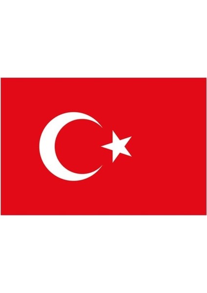 Platin A3 Türk Bayrağı Çıkartması 10MP#039LU