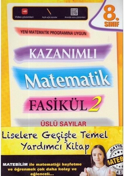 8. Sınıf Kazanımlı Matematik Fasikül 2