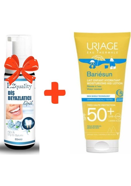 Urıage Bariesun Kid Lotion Spf 50 100 ml +E2'quality Diş Köpüğü