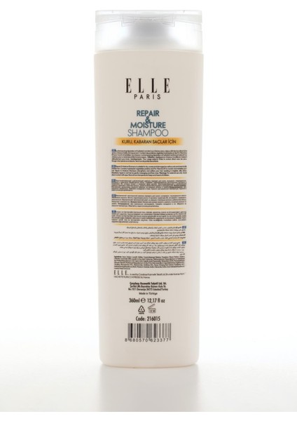 Elle Onarım & Nem Şampuanı - 360 ml -