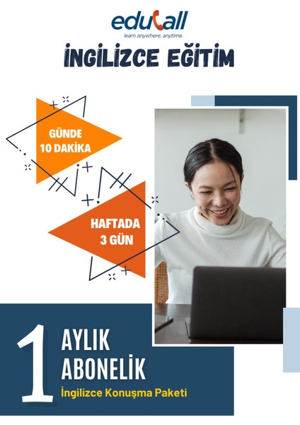 Ingilizce Eğitim Günde 10 Dakika Haftada 3 Gün 1 Aylık