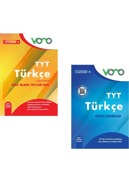 TYT Türkçe Ders Anlatım Föyleri – TYT Türkçe Soru Bankası ( 2 Kitap Set )