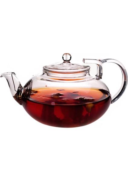 Çiçeklenme Çay, Cam Süzgeci ile Gevşek Yaprak Çaydanlık Güvenli Kapak Bulaşık Makinesi, Stopetop Güvenli Teaset Su Isıtıcılar | Çaydanlıklar