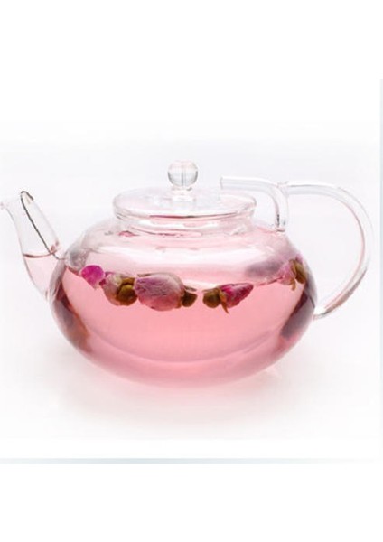 Çiçeklenme Çay, Cam Süzgeci ile Gevşek Yaprak Çaydanlık Güvenli Kapak Bulaşık Makinesi, Stopetop Güvenli Teaset Su Isıtıcılar | Çaydanlıklar