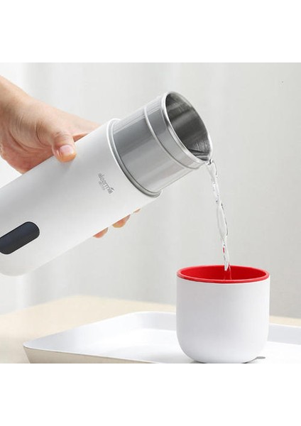 Taşınabilir Elektrikli Su Isıtıcısı Termal Kupası Kahve Seyahat Su Kazanı Sıcaklık Kontrol Akıllı Su Kettle | Elektrikli Su Isıtıcılar