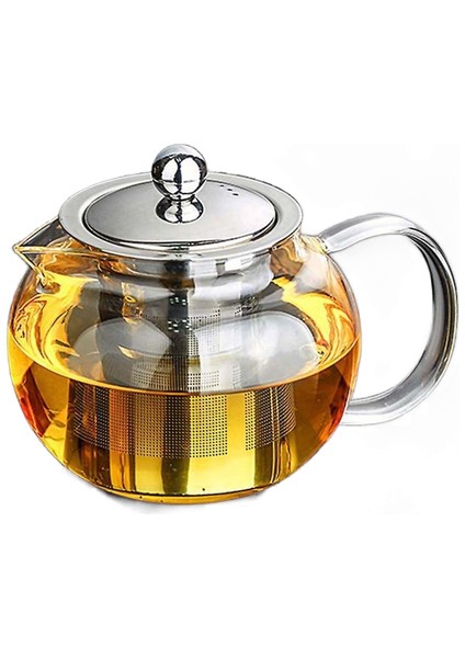 Borosilikat Cam Çaydanlık Çıkarılabilir Demlik Filtresi Isıya Dayanıklı Cam Çaydanlık Bardak Seti Çiçek Puer Oolong Çay Kettle | Çaydanlıklar(Yurt Dışından)