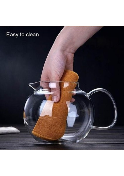 Borosilikat Cam Çaydanlık Çıkarılabilir Demlik Filtresi Isıya Dayanıklı Cam Çaydanlık Bardak Seti Çiçek Puer Oolong Çay Kettle | Çaydanlıklar(Yurt Dışından)