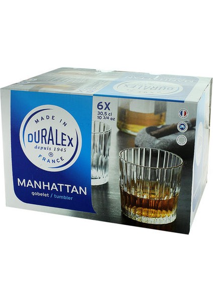 6 Duralex Manhattan Pack Clear High Ball Tumbler Cam Seti 30.5Cl İçecek Seti (Yurt Dışından) modelleri