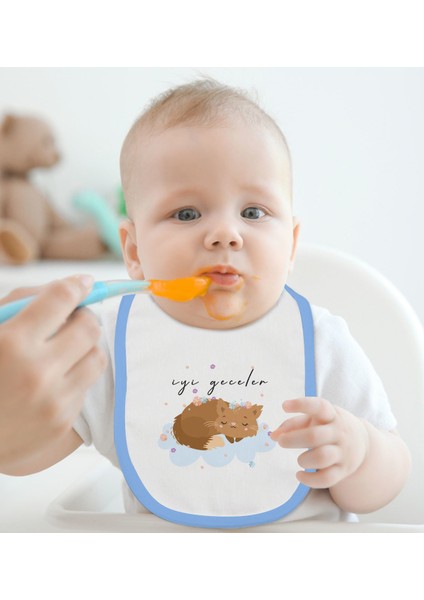 Kids Mavi Bebek Mama Önlüğü - Model 158 fiyatları