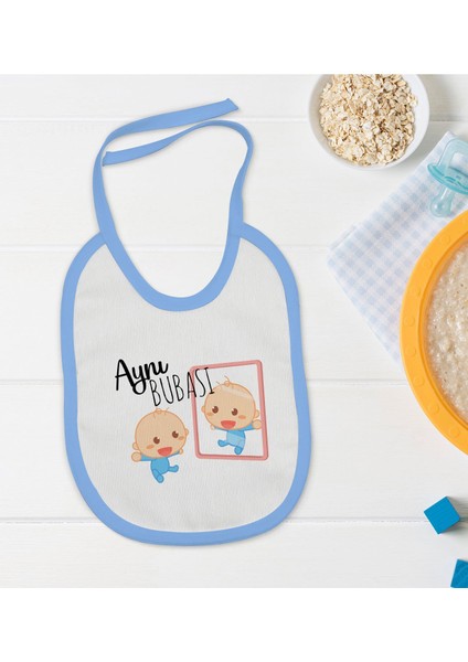 Kids Mavi Bebek Mama Önlüğü - Model 134