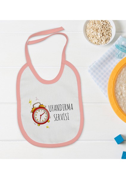 Kids Pembe Bebek Mama Önlüğü - Model 85