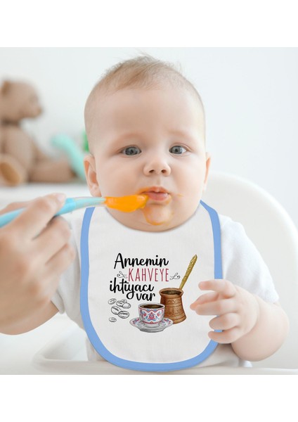 Kids Mavi Bebek Mama Önlüğü - Model 52 fiyatları