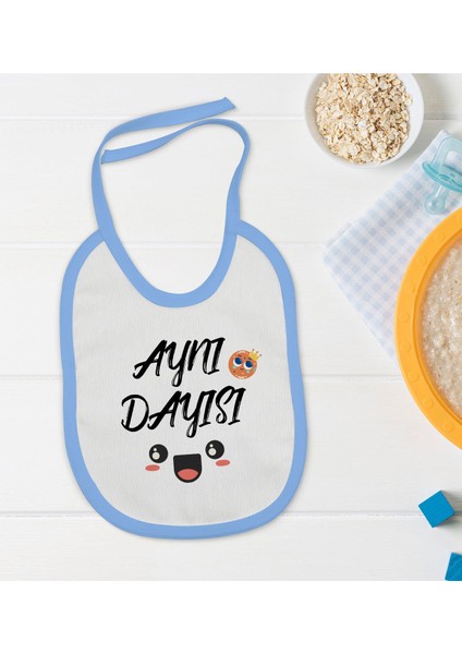 Kids Mavi Bebek Mama Önlüğü - Model 48