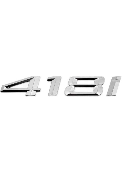 Bmw 418I Bagaj Yazısı Logo Amblem 51147423947