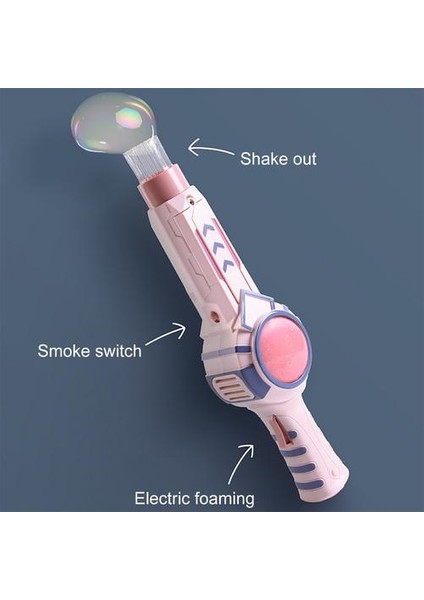 Yeni Duman Sihirli Kabarcık Makinesi Pembe Bluer Çocuklar Için Ler Düğün Malzemeleri Otomatik Kabarcık Blower Maker Gun Çocuk Açık Oyuncaklar | Kabarcıklar (Pembe) (Yurt Dışından) fiyatları