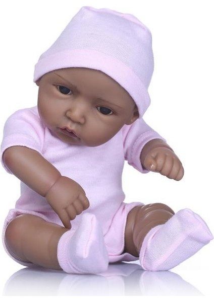 28 cm Tam Plastik Simülasyon Bebek Güvenli Toksik Cep Bebek Bebek Duş Oyun Arkadaşı (Yurt Dışından)