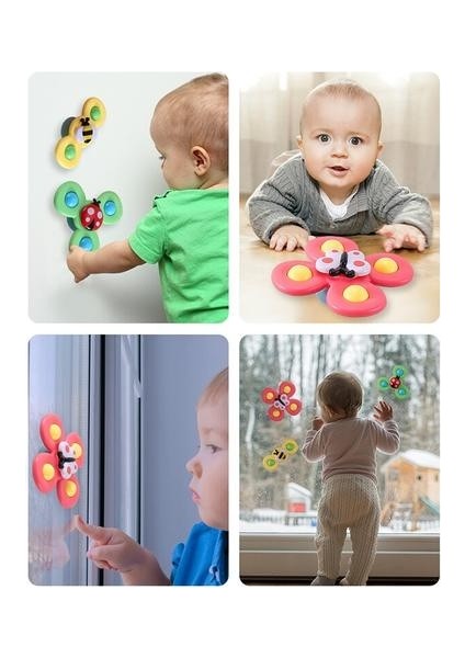 3 Adet Dokunmatik Duyusal Oyuncak - Çok Renkli (Yurt Dışından)