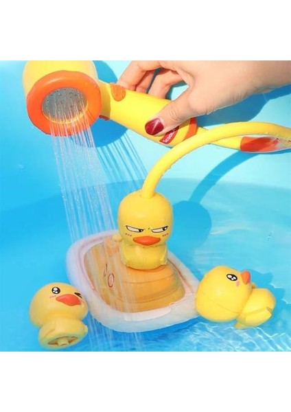 Bebek Elektrikli Otomatik Su Pompası Ördek Su Sprey Bebek Küvet Banyo Duş Başlığı Oyuncaklar Su Oyunları Yağmurlama Duş Sprey Oyuncaklar | (Yurt Dışından) fiyatları