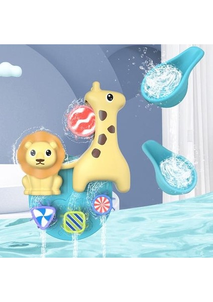 Bebekler için Karikatür Figürlü Banyo Oyuncağı - Çok Renkli (Yurt Dışından)