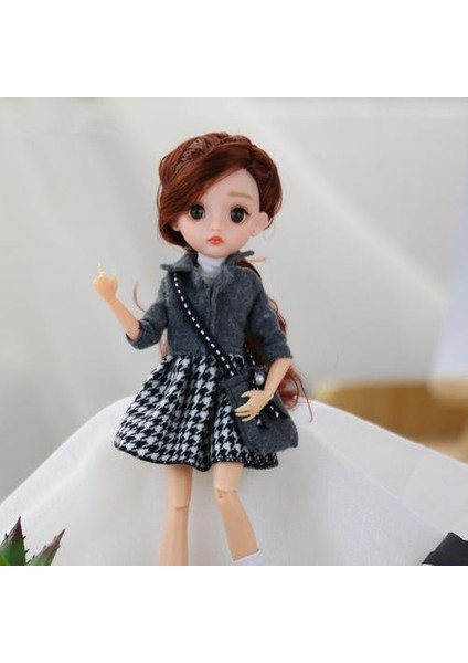 28 cm 1/6 Doll Moda Giyim Tarzı Giyinmek Bebek Bebekler Çok Eklemli Hareketli Vücut | Bebekler (Yurt Dışından)