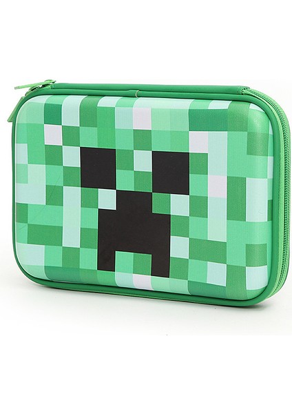 Mozaik Desenli Kalem Kutu - Yeşil (Yurt Dışından)