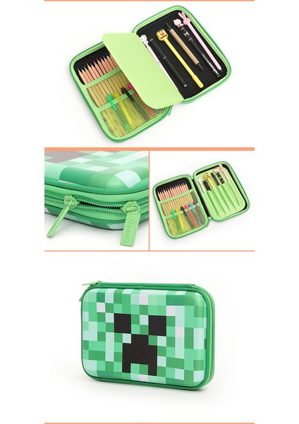 Mozaik Desenli Kalem Kutu - Yeşil (Yurt Dışından) modelleri