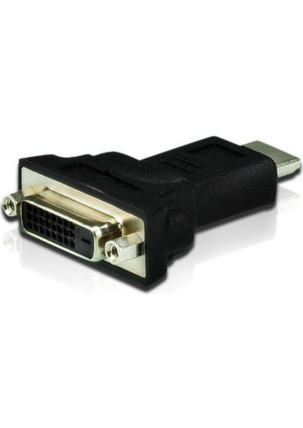 2A-128G HDMI To Dvı-D (24+1) Erkek-Dişi Siyah Dönüştürücü Adaptör