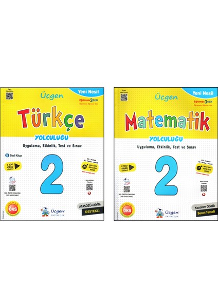 Üçgen Yayıncılık 2. Sınıf İlkokull Seti 5 Kitap