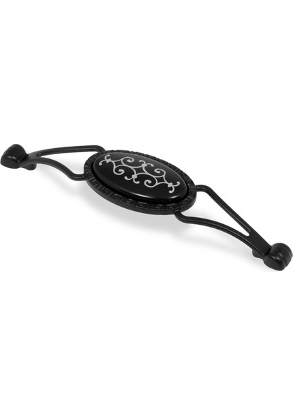 Çekmece Dolap Kapak Kulpu Kulbu 128 mm Siyah Metal Kulp fiyatları