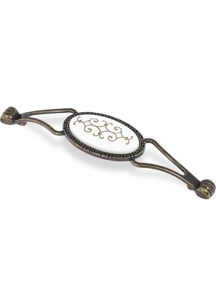 Seçil Çekmece Dolap Kapak Kulpu Kulbu Antik Sarı Metal Kulp 128 mm indirimleri