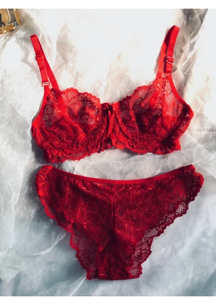 Zag Lingerie Yumuşak Dantelli Takım