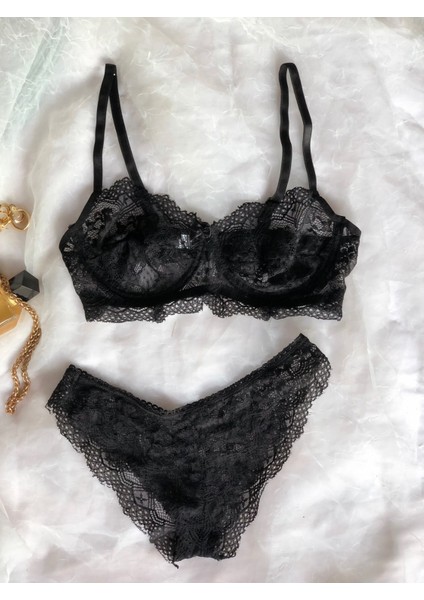 Zag Lingerie Yumuşak Dantelli Takım