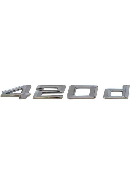Bmw 420D Bagaj Yazısı Logo Amblem 51147356330
