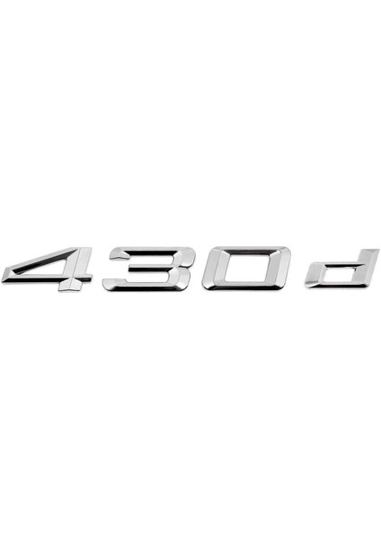 Bmw 430D Bagaj Yazısı Logo Amblem 51147356332