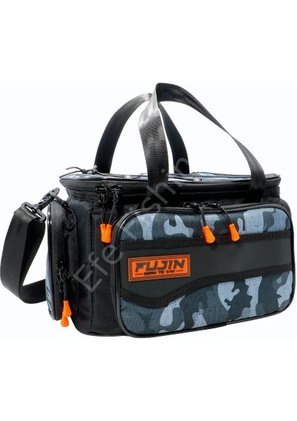 Black Camo Helper Bag - Balıkçı Çantası