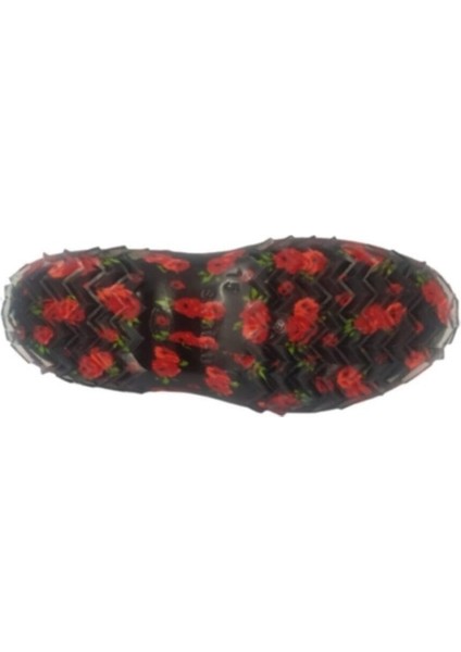 Günlük Kadın Babet Çiçekli Astar Kaymaz Taban Esnek Lastik Plaj Bahçe Tarla Iş Deniz Çarık Ayakkabı 193 modelleri