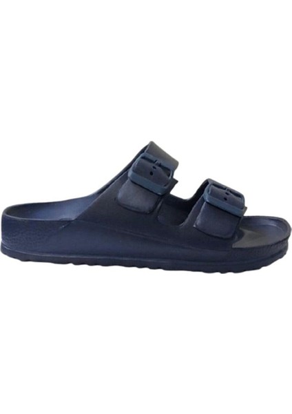 Allyup Unisex Terlik Çift Bantlı Tokalı Ayarlanabilir Hafif Rahat Esnek Yumuşak Sandalet 133