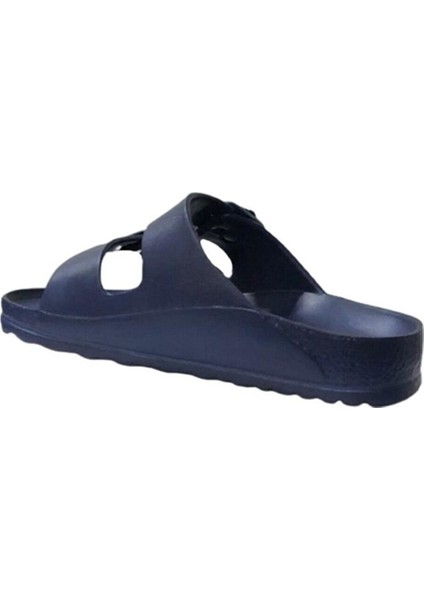 Allyup Unisex Terlik Çift Bantlı Tokalı Ayarlanabilir Hafif Rahat Esnek Yumuşak Sandalet 133