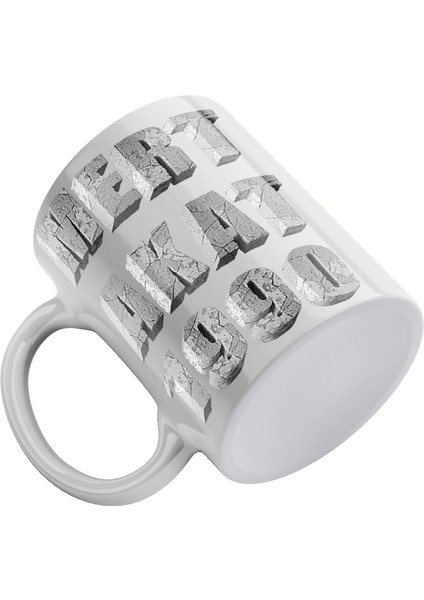 3 Boyutlu Alfabeli Kişiye Özel Isim ve Yıl Baskılı %100 Porselen Kupa fiyatları