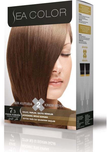 7.3 Fındık Kabuğu zeytinyağı Özlü Saç Boyası